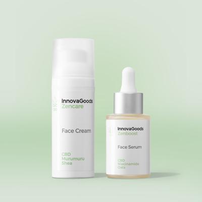 Duopakket Gezichtshydratatie CBD InnovaGoods