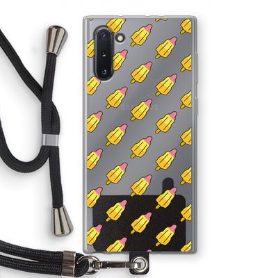 Waterijsjes: Samsung Galaxy Note 10 Transparant Hoesje met koord