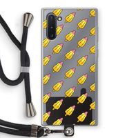 Waterijsjes: Samsung Galaxy Note 10 Transparant Hoesje met koord
