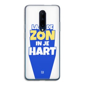 Laat de zon in je hart: OnePlus 7 Pro Transparant Hoesje