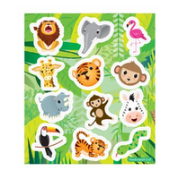Jungle Stickervel (10x11cm)