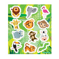 Jungle Stickervel (10x11cm) - thumbnail