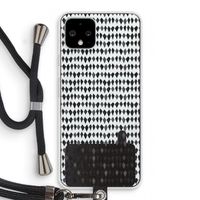 Crazy shapes: Pixel 4 Transparant Hoesje met koord