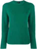 Cashmere In Love cashmere perforated pattern jumper - Vert - thumbnail