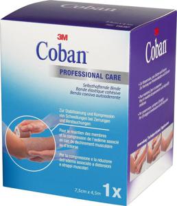 Coban zelfklevend zwachtel huidkleur 4.5m x 7.5cm