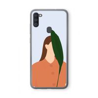Leaf: Samsung Galaxy A11 Transparant Hoesje