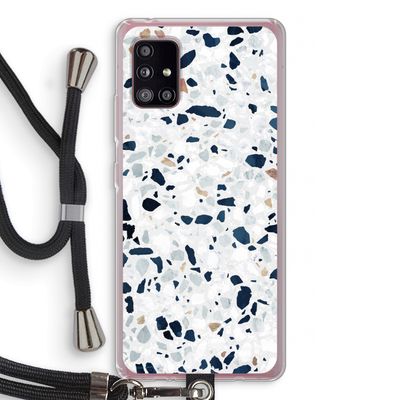 Terrazzo N°1: Samsung Galaxy A51 5G Transparant Hoesje met koord