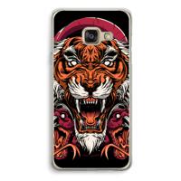 Tiger and Rattlesnakes: Samsung Galaxy A3 (2016) Transparant Hoesje