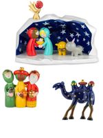 Alessi figurines Happy Eternity (lot de trois) - Multicolore - thumbnail