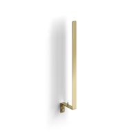 Fold reserverolhouder t.b.v. 3 stuks, goud geborsteld PVD - thumbnail