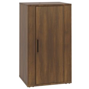 The Living Store Dressoir - Bewerkt hout - 40 x 33 x 70 cm - Bruineiken