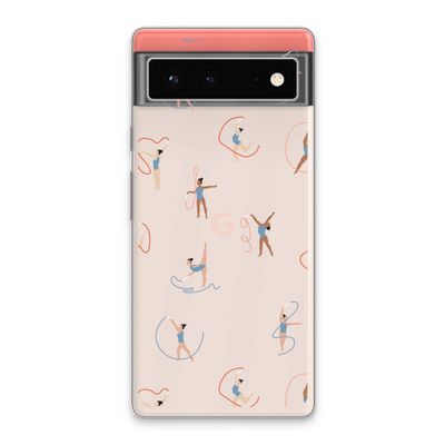 Dancing #3: Google Pixel 6 Transparant Hoesje