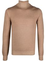 Fileria pull fin en laine vierge - Marron