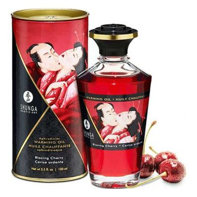 Erotische Massageolie Shunga Kers (100 ml)