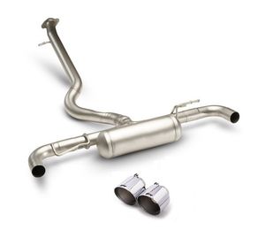 Remus uitlaat passend voor (GPF-back) Toyota Yaris GR (G16E) 1.6 Turbo - Chroom 115mm 9001211500GPF042680SAR