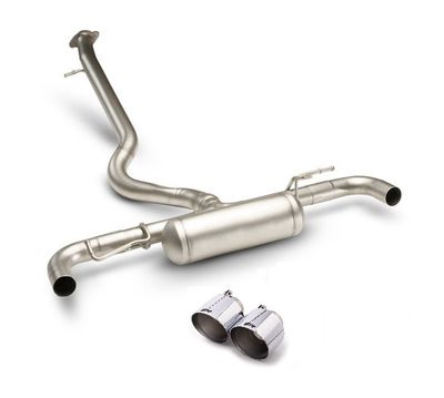 Remus uitlaat passend voor (GPF-back) Toyota Yaris GR (G16E) 1.6 Turbo - Chroom 115mm 9001211500GPF042680SAR