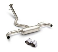 Remus uitlaat passend voor (GPF-back) Toyota Yaris GR (G16E) 1.6 Turbo - Chroom 115mm 9001211500GPF042680SAR
