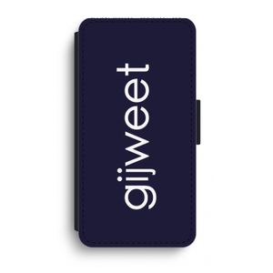Gijweet: iPhone XR Flip Hoesje