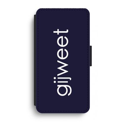 Gijweet: iPhone XR Flip Hoesje