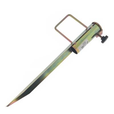 Parasolhouder - 1x - metaal - parasolboren - 45 cm - parasolvoet