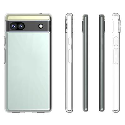 Google Pixel 6A TPU | Silliconen Back Cover | Transparant