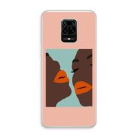 Orange lips: Xiaomi Redmi Note 10 Lite Transparant Hoesje Orange lips: Xiaomi Redmi Note 10 Lite Transparant Hoesje