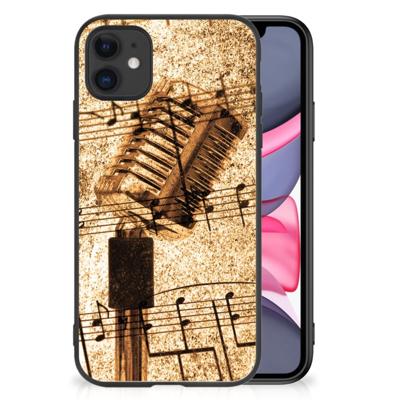 iPhone 11 Silicone Back Case Bladmuziek