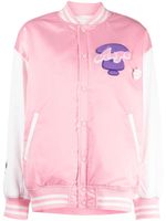 AAPE BY *A BATHING APE® veste à logo brodé - Rose - thumbnail