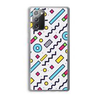 8-bit N°8: Samsung Galaxy Note 20 / Note 20 5G Transparant Hoesje