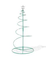 HEMA HEMA Kerstboom ⌀20x40cm Spiraal Met 30 Led Lampjes