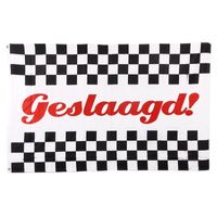 Geslaagd vlag 155 cm - thumbnail