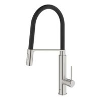 GROHE Concetto Keukenkraan - uittrekbare uitloop - 2 straalsoorten - met profesionele handdouche - supersteel geborsteld 31491DC0