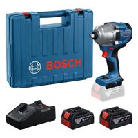 Bosch Professional Bosch Professional GDS 18V-780 Accu slagmoersleutel 780Nm 1/2" frictiering 18V 5.0Ah in koffer - 06019P4021