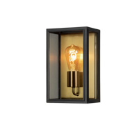 Wandarmatuur carpi 30cm zwrt goud - Konstsmide