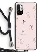 Dancing #3: Xiaomi Redmi Note 10 5G Transparant Hoesje met koord