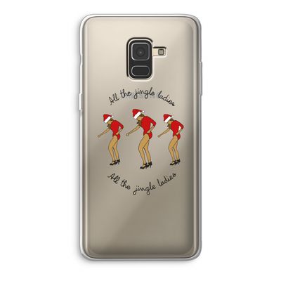 Jingle Ladies: Samsung Galaxy A8 (2018) Transparant Hoesje