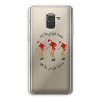 Jingle Ladies: Samsung Galaxy A8 (2018) Transparant Hoesje