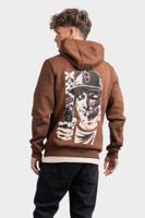 AB Lifestyle Xray Hoodie Heren Bruin - Maat XS - Kleur: Bruin | Soccerfanshop