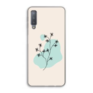 Love your petals: Samsung Galaxy A7 (2018) Transparant Hoesje
