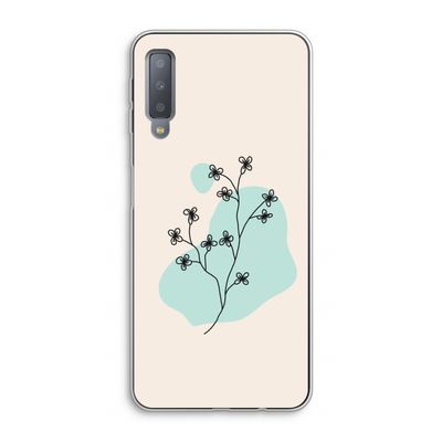 Love your petals: Samsung Galaxy A7 (2018) Transparant Hoesje