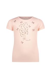 Le Chic Zomer t-shirt meisjes Roze - artwork - Nommy