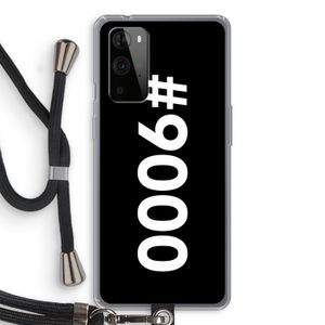 #9000: OnePlus 9 Pro Transparant Hoesje met koord