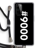 #9000: OnePlus 9 Pro Transparant Hoesje met koord