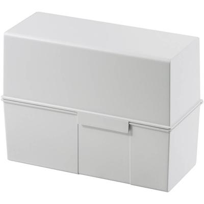 HAN 975-11 Kaartenbox Lichtgrijs Aantal kaarten (max.): 500 kaarten DIN A5 liggend