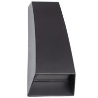 LED Buitenlamp Cupressus - Mat Zwart Aluminium - 3.5W. 4100K. Vierkant