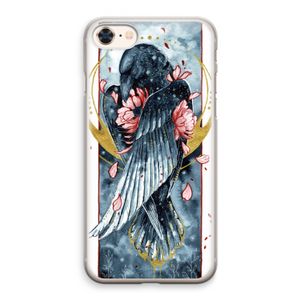 Golden Raven: iPhone 8 Transparant Hoesje