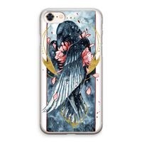 Golden Raven: iPhone 8 Transparant Hoesje