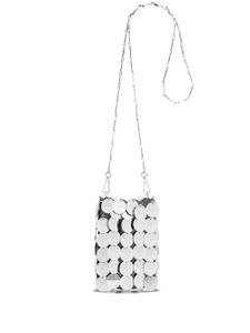 Rabanne mini sac Sparkle Hobo - Argent