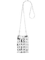 Rabanne mini sac Sparkle Hobo - Argent