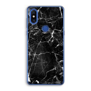Zwart Marmer 2: Xiaomi Mi Mix 3 Transparant Hoesje